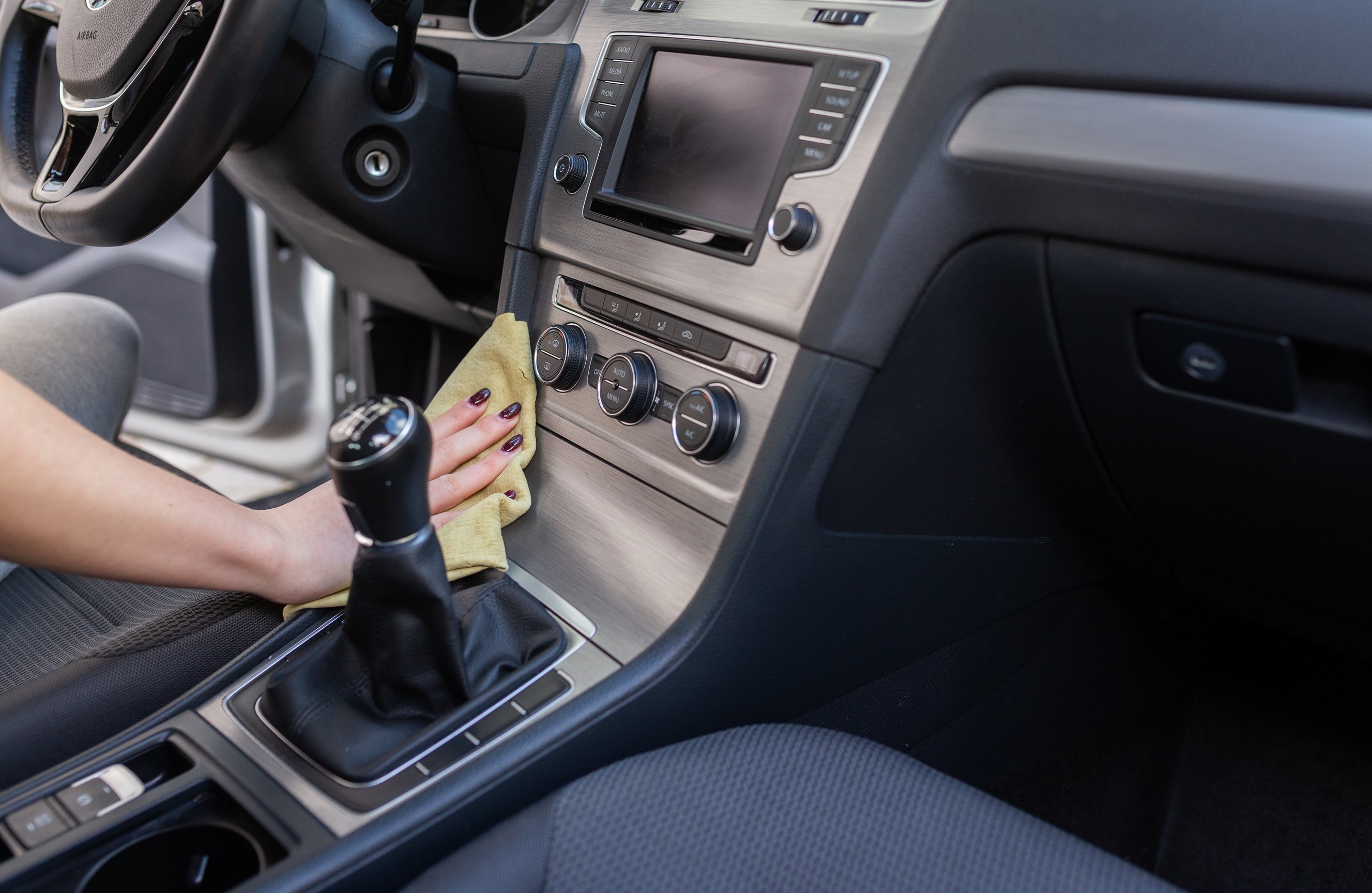 Cleaning Car's interior